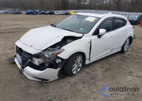 2015 Mazda Mazda3 S Grand Touring из США, поврежденный, VIN JM1BM1M37F1219936